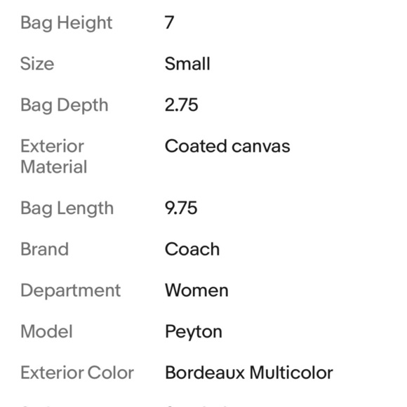 Coach Peyton Glen Plaid Cora Dome Satchel Crossbody F37056 Black - Picture 8 of 8